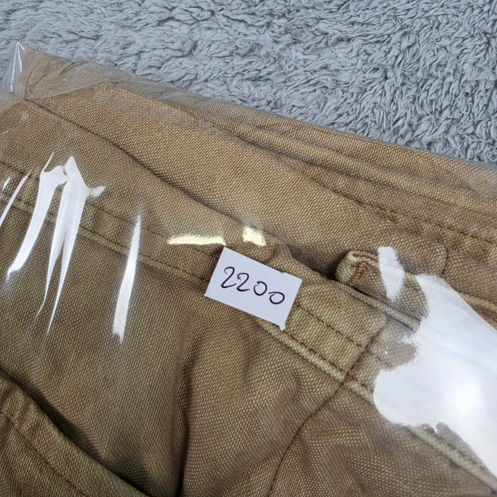 Madewell The Canvas Utility Pants Mens 36x30 Khaki Tan Cotton Straight Leg NWT - Picture 10 of 10